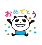 字もカラフル！毎日使えるTRGSキャラクター（個別スタンプ：4）