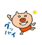 字もカラフル！毎日使えるTRGSキャラクター（個別スタンプ：24）
