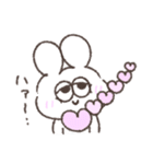 甘々太っちょうさぎ（個別スタンプ：22）