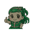 ぽちゃかわ あおかぜちゃんスタンプ（個別スタンプ：5）