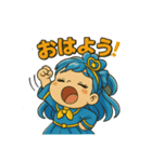 ぽちゃかわ あおかぜちゃんスタンプ（個別スタンプ：9）
