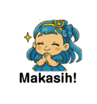ぽちゃかわ あおかぜちゃんスタンプ（個別スタンプ：15）