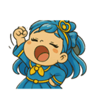 ぽちゃかわ あおかぜちゃんスタンプ（個別スタンプ：22）