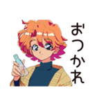 クールなお姉さん★ひとり飲み実況（個別スタンプ：2）