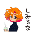 クールなお姉さん★ひとり飲み実況（個別スタンプ：10）