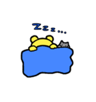 くまさんとねこスタンプ（個別スタンプ：6）