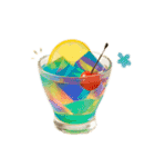 ひんやり！夏に食べたいスイーツ＆ドリンク3（個別スタンプ：24）