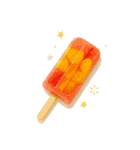 ひんやり！夏に食べたいスイーツ＆ドリンク3（個別スタンプ：25）