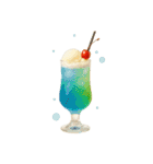 ひんやり！夏に食べたいスイーツ＆ドリンク3（個別スタンプ：30）
