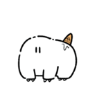 ユキオトコ(バニラ味)（個別スタンプ：32）