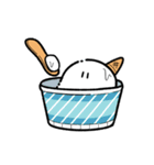 ユキオトコ(バニラ味)（個別スタンプ：35）