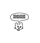 情緒が不安定なハムスター（個別スタンプ：4）