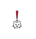 情緒が不安定なハムスター（個別スタンプ：31）