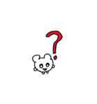 情緒が不安定なハムスター（個別スタンプ：32）