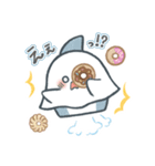 もぐもぐかまぼこざめ（個別スタンプ：12）