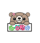 ハワイアンベアちゃん（個別スタンプ：6）