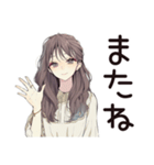 ふんわり大人女子のやさしい敬語（個別スタンプ：40）