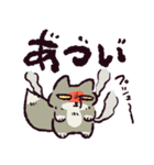猛暑に抗うチベットスナギツネ（個別スタンプ：7）