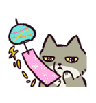猛暑に抗うチベットスナギツネ（個別スタンプ：37）