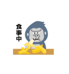 そこそこがんばるゴリラ（個別スタンプ：36）