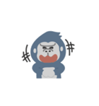 そこそこがんばるゴリラ（個別スタンプ：40）