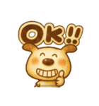 大人可愛いペロのあいさつ（個別スタンプ：3）