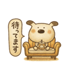大人可愛いペロのあいさつ（個別スタンプ：20）