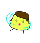 ひとりぼっちのプリン（個別スタンプ：5）