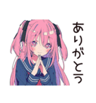 げんきな女子高生★初バイト敬語（個別スタンプ：3）