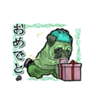 アンデッド動く⚰️フラン犬_毎日使える日常（個別スタンプ：20）