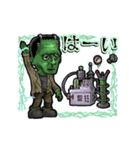 アンデッド動く⚰️フランケン_毎日使える（個別スタンプ：11）