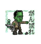 アンデッド動く⚰️フランケン_毎日使える（個別スタンプ：14）