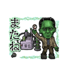 アンデッド動く⚰️フランケン_毎日使える（個別スタンプ：24）