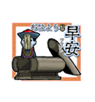 アンデッド動く⚰️キョンシー_毎日使える。（個別スタンプ：2）