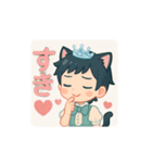 キラキラ可愛い×ユーモア挨拶スタンプ（個別スタンプ：5）