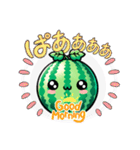 スイカ好きのスタンプ（個別スタンプ：1）
