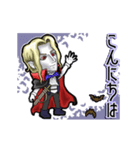 アンデッド動く⚰️吸血皇子_毎日使える日常（個別スタンプ：5）