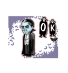 アンデッド動く⚰️ドラキュラ_毎日使える（個別スタンプ：1）