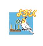 オカメインコのチーちゃんのご挨拶3（個別スタンプ：2）