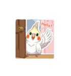 オカメインコのチーちゃんのご挨拶3（個別スタンプ：6）