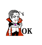 動くドラキュラ伯爵（復刻版⚰️）（個別スタンプ：1）