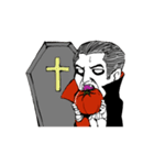 動くドラキュラ伯爵（復刻版⚰️）（個別スタンプ：12）