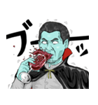 ヴァンパイアな日々（復刻版⚰️）（個別スタンプ：8）