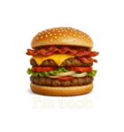 ハンバーガーで会話（個別スタンプ：7）
