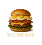 ハンバーガーで会話（個別スタンプ：8）