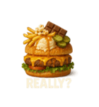 ハンバーガーで会話（個別スタンプ：12）
