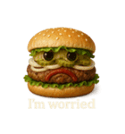 ハンバーガーで会話（個別スタンプ：19）