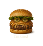 ハンバーガーで会話（個別スタンプ：24）