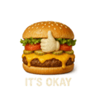 ハンバーガーで会話（個別スタンプ：28）