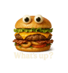 ハンバーガーで会話（個別スタンプ：32）